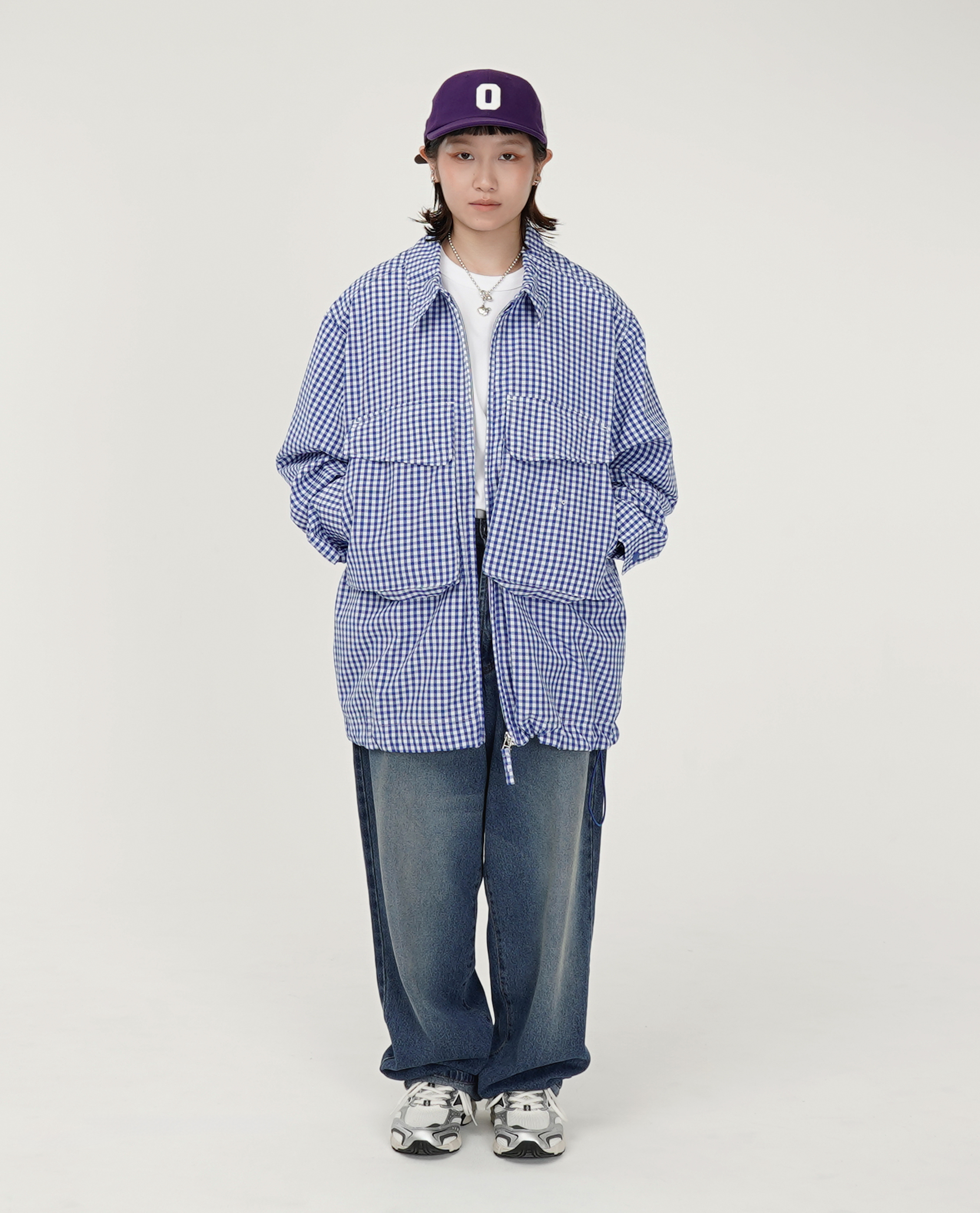 POP TRADING COMPANY Pop Checked Boxer Shirt - 24FW