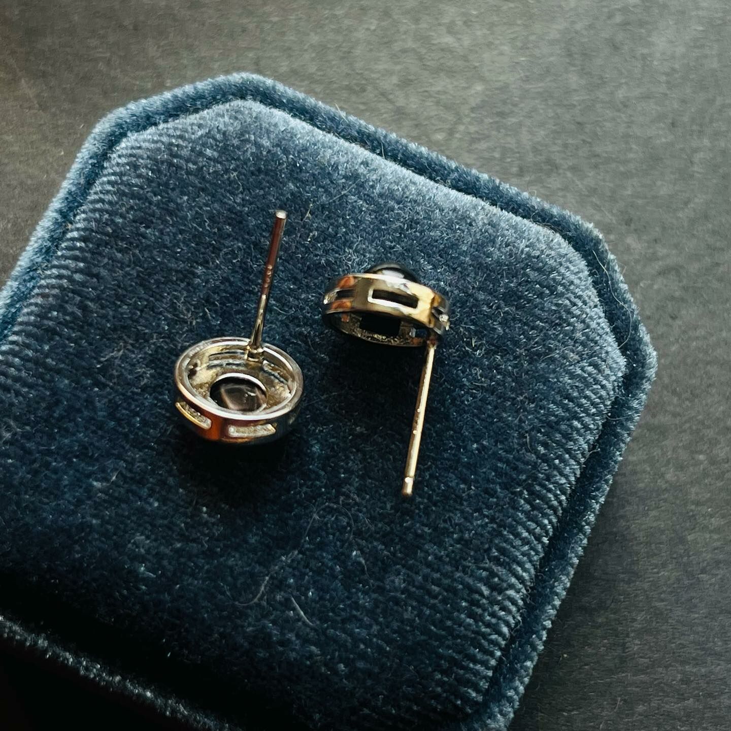 [原石] 金運石 925銀水晶耳環