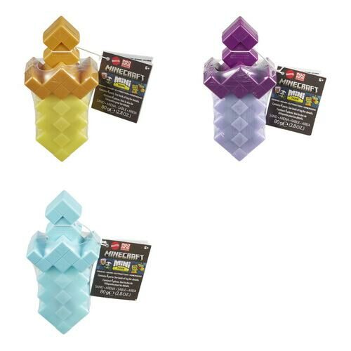 《 MATTEL 》Minecraft 迷你場景組合-挖掘模式 (隨機出貨)