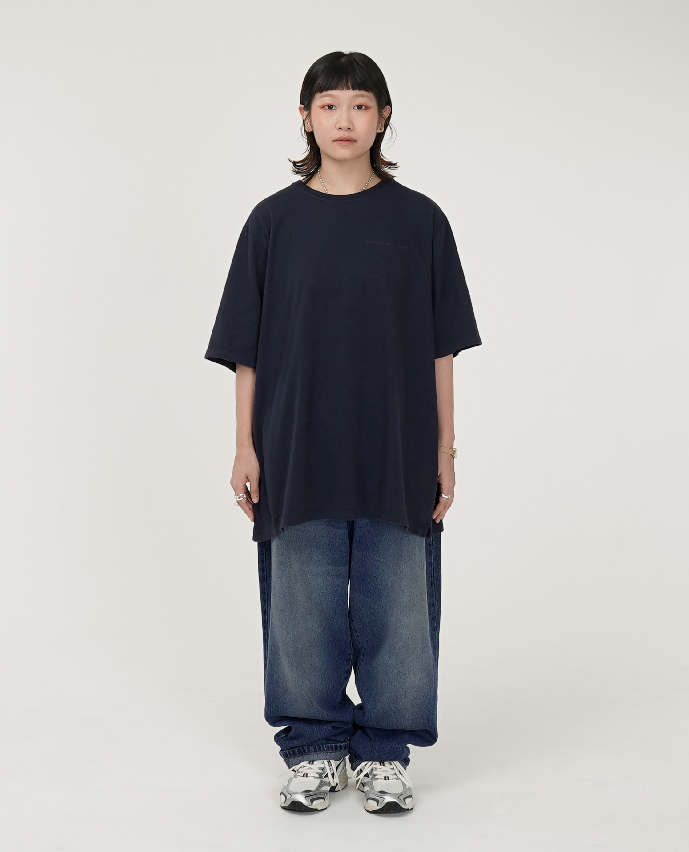 POP TRADING COMPANY Pop Logo T-Shirt Washed - 24FW