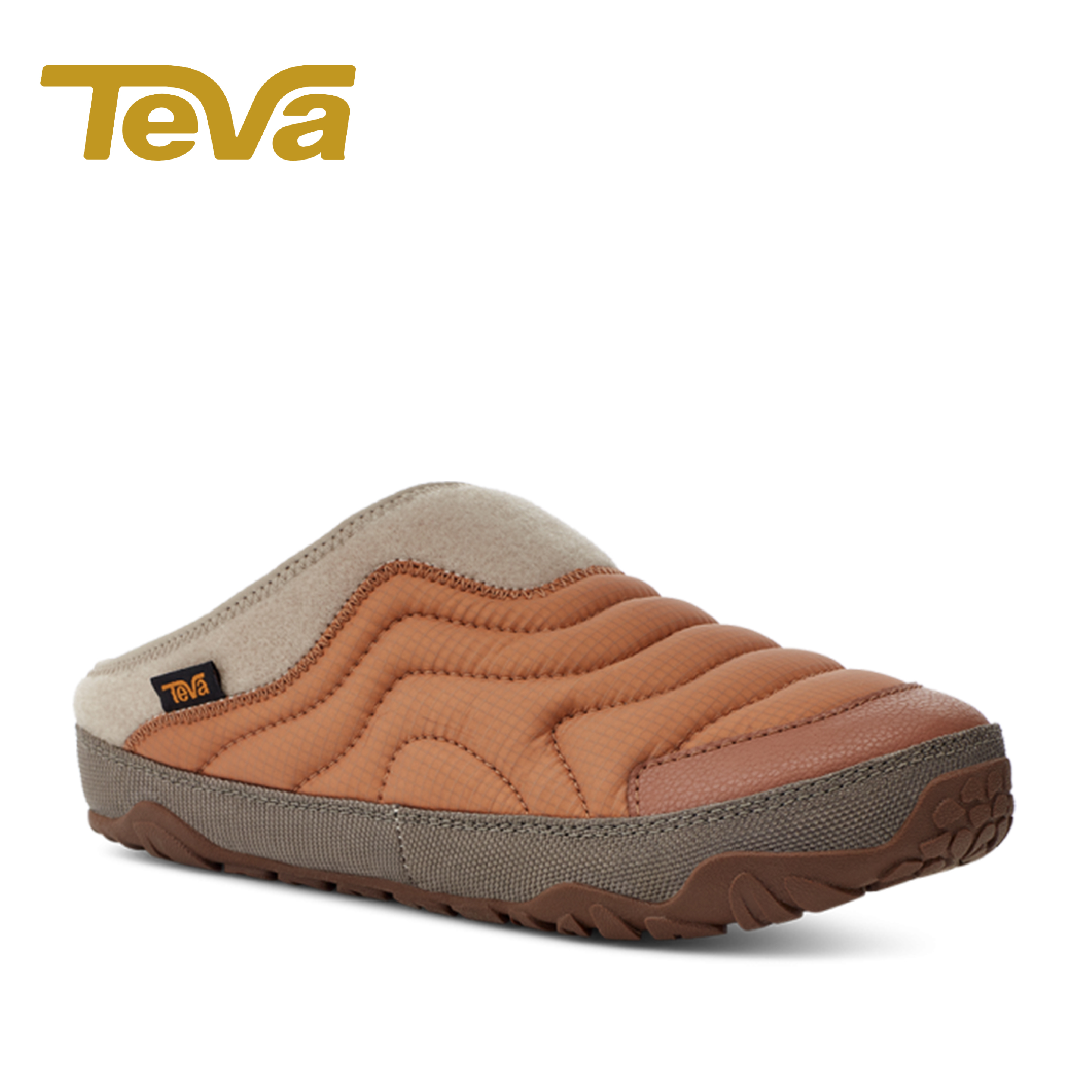 Teva 美國 ReEmber Terrain 防潑水懶人鞋 中性款 獅子黃色 麵包鞋/穆勒鞋/拖鞋/休閒鞋 30TV29582