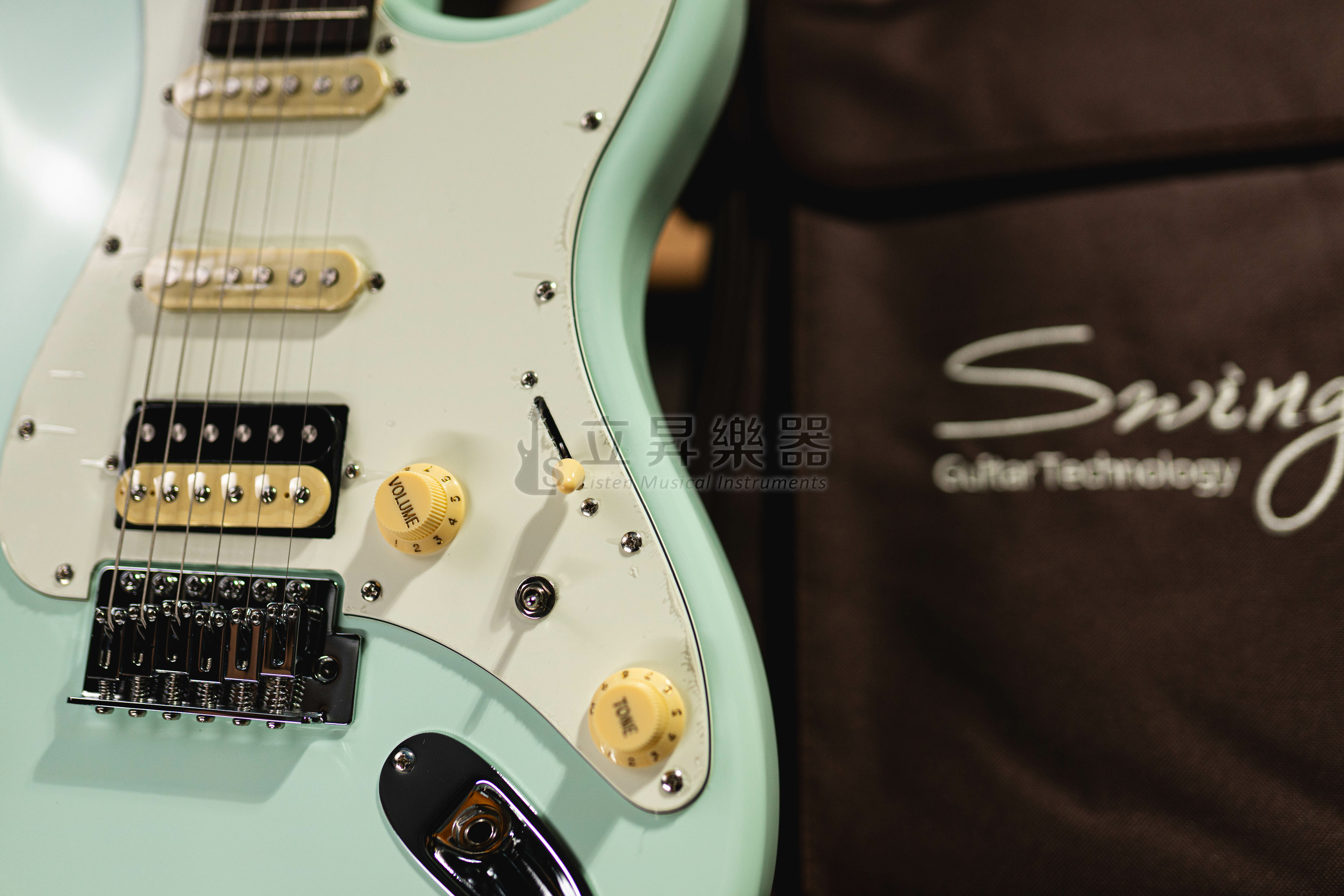 Swing S-100 單單雙 可切單 小搖座 電吉他 附原廠琴袋