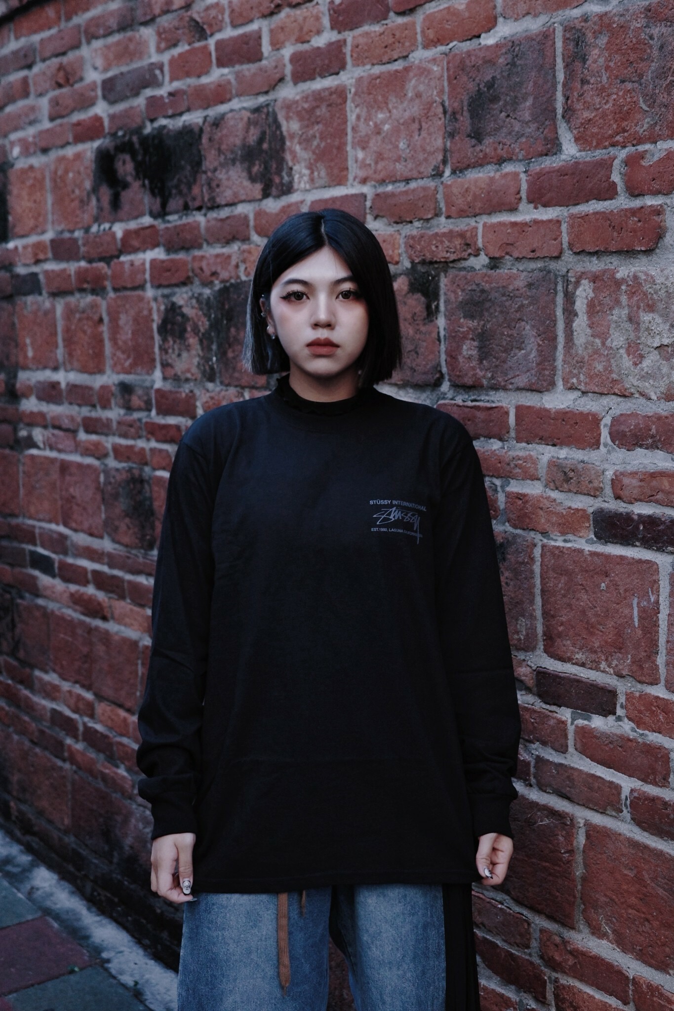 1995039 Stussy 2024aw Smooth Int Ls Tee 長Tee