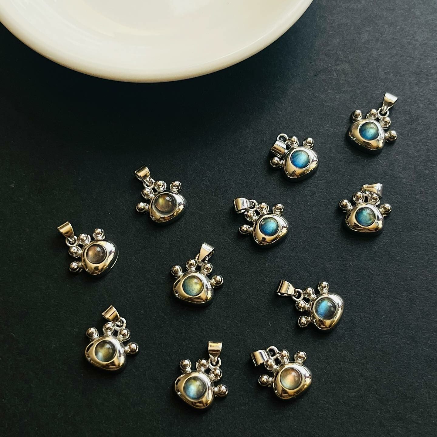 [原石] 拉長石 項鍊吊墜