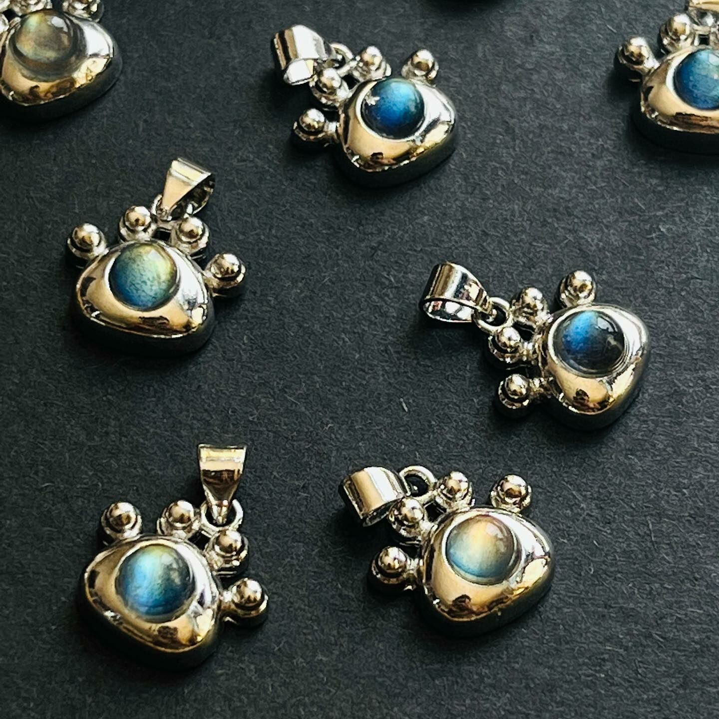 [原石] 拉長石 項鍊吊墜