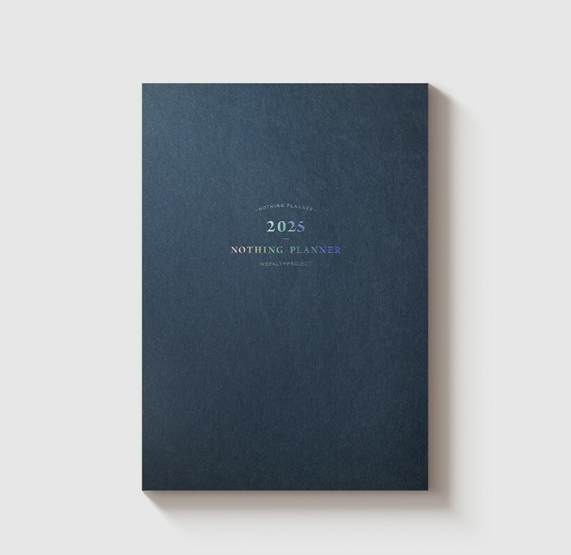 Nothing Planner 2025 - Weekly + Project