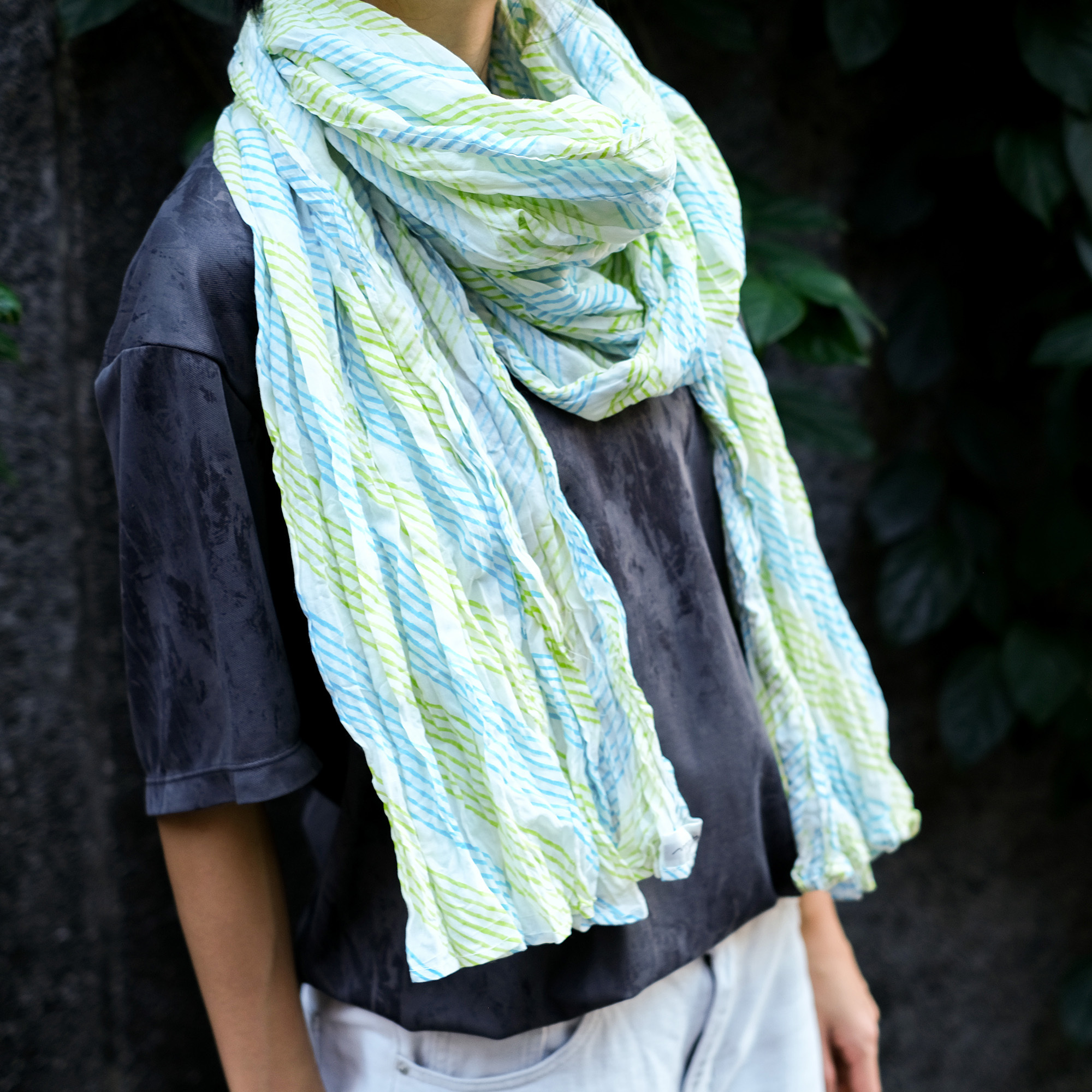 蓋染｜Dupatta 披肩｜巴基斯坦