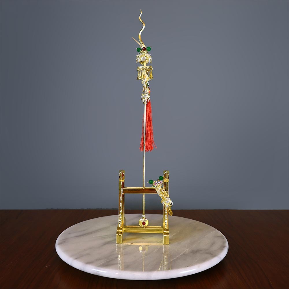 太子槍-純銀-特製｜朝聖神明法器｜匠心精工打造