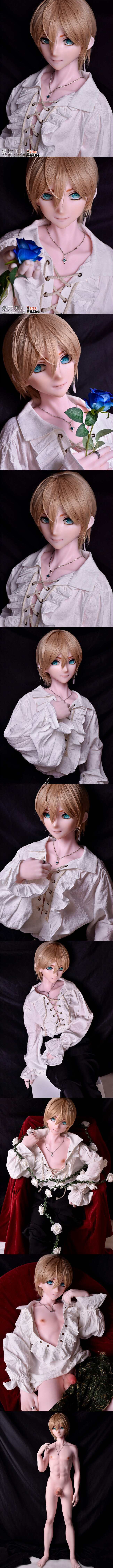 愛莎貝兒娃娃 神田修 RAMD-153CM-全矽膠 EBDOLL silicon sex male doll