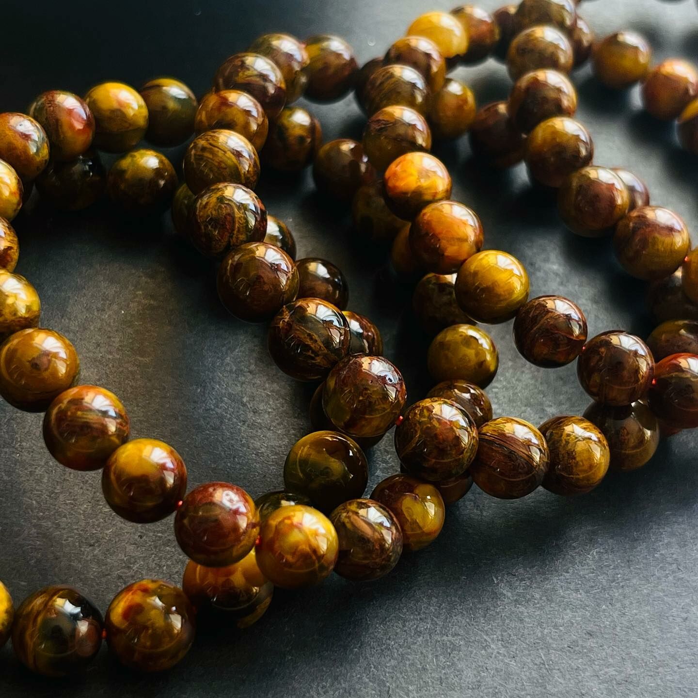 [原石] 黃彼得石 水晶手串