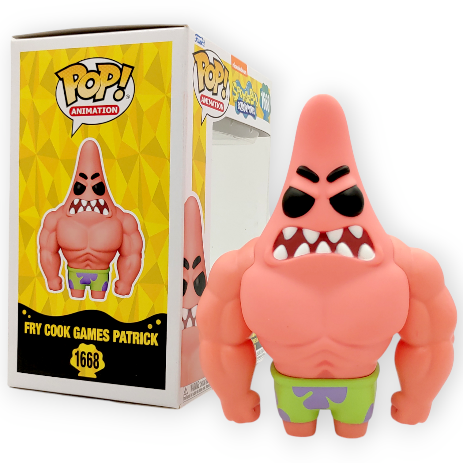 FUNKO POP<海綿寶寶>派大星_炒菜遊戲-No.1668