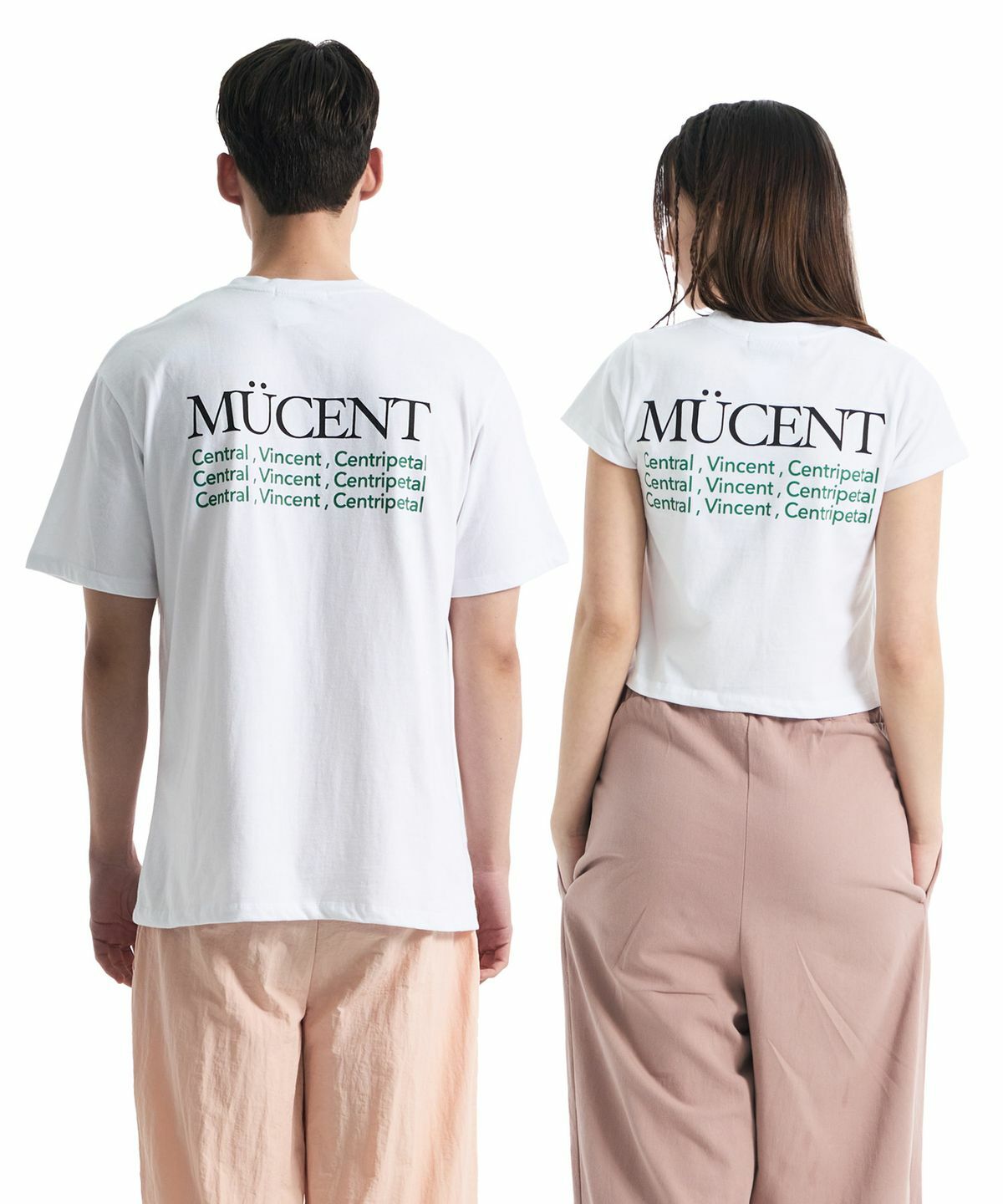 MUCENT SLOGAN HALF T