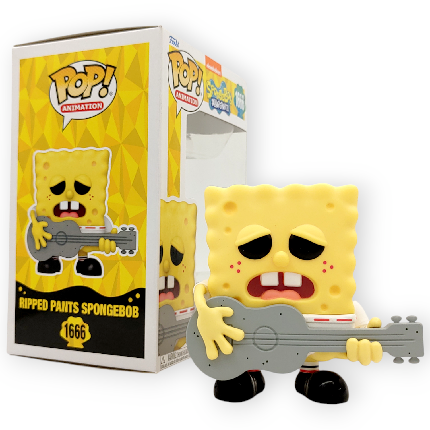 FUNKO POP<海綿寶寶>海綿寶寶_破褲子-No.1666