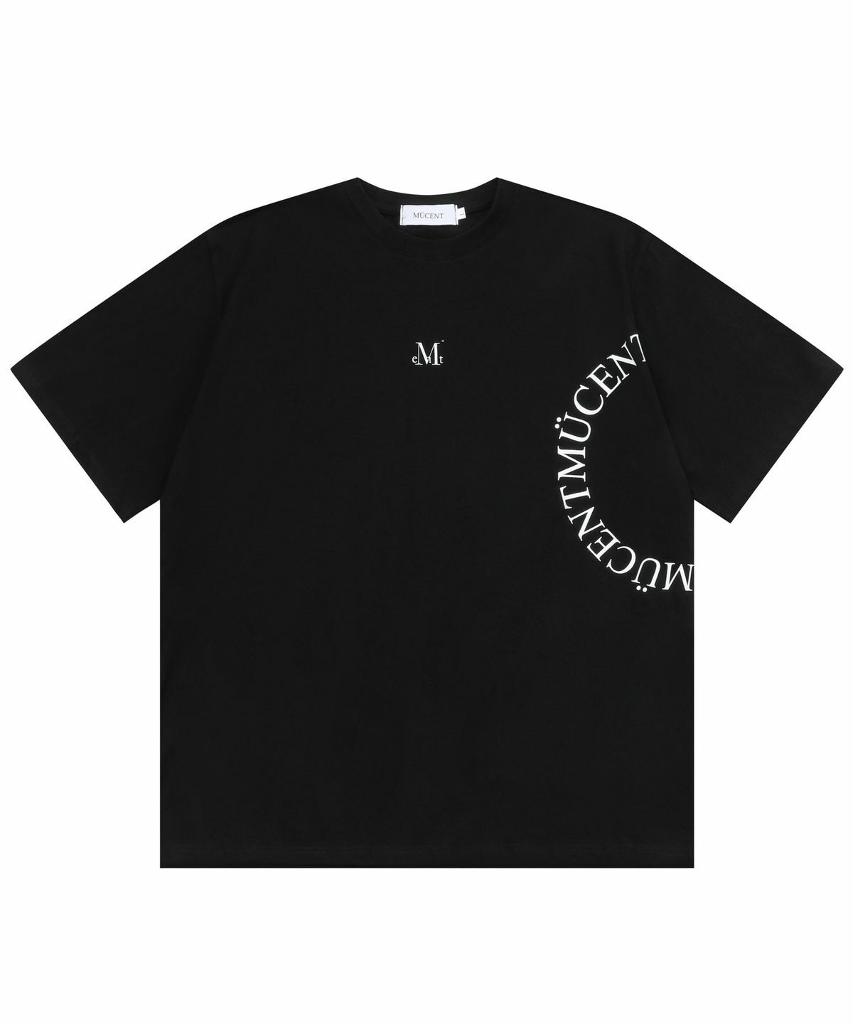MUCENT SIDE ARC LOGO HALF T