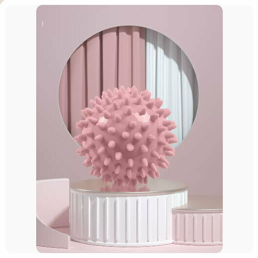 Hot Fascia Ball Muscle Relaxation Massage Ball [Hedgehog Ball Powder [Bump Massage 7.5cm]