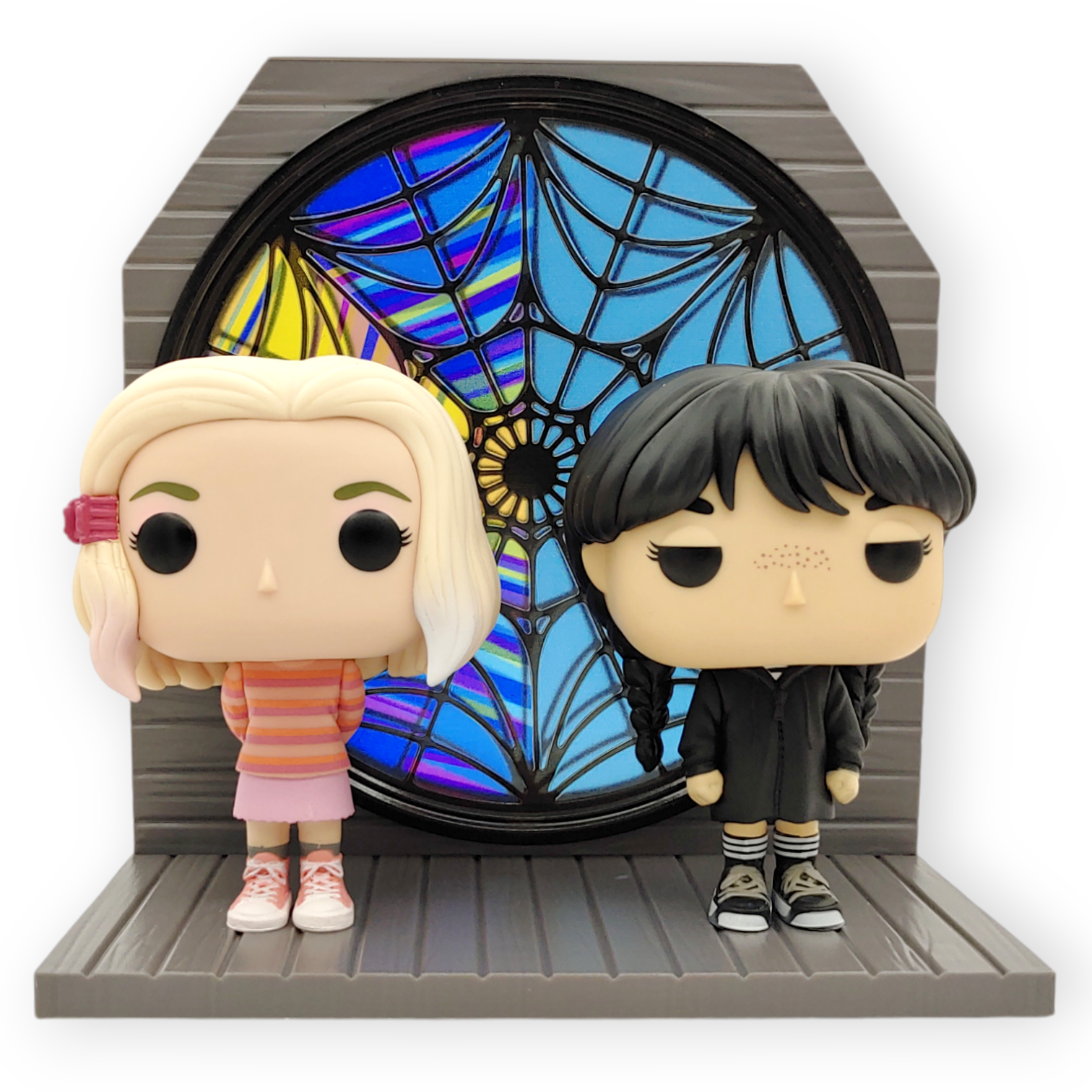 FUNKO POP<WEDNESDAY>WEDNESDAY與依妮(劇集場景)-No.1541