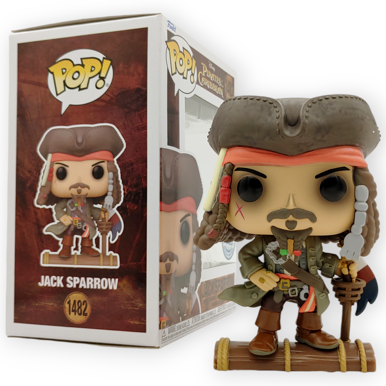 FUNKO POP <魔盜王>積克.史派羅船長-No.1482