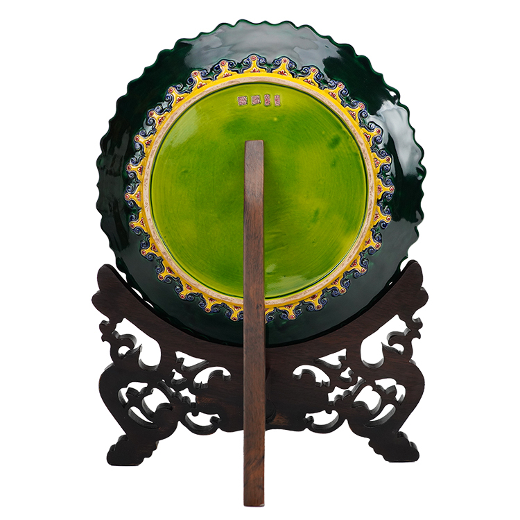 鹿港窯禮品館│龍從雲而天下昇平：九龍盤為您帶來的吉祥祝福