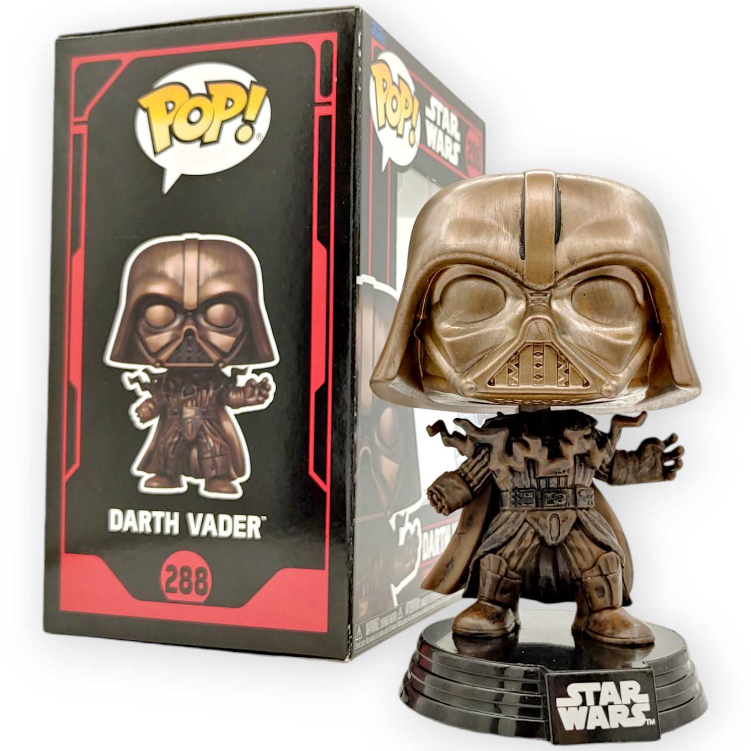 FUNKO POP<星球大戰>黑武士_金屬銅色-NO.288