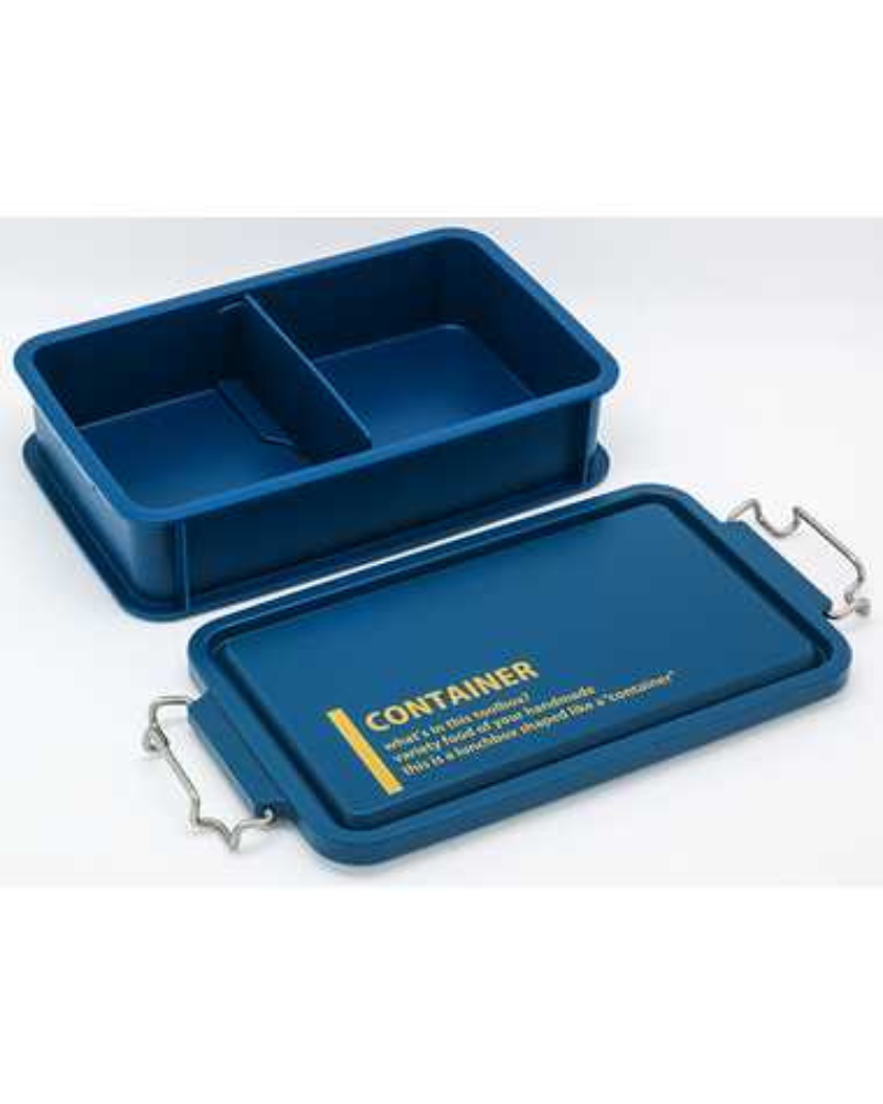 Lunch Chime 工具箱造型抗菌午餐盒 深藍色 900ml
