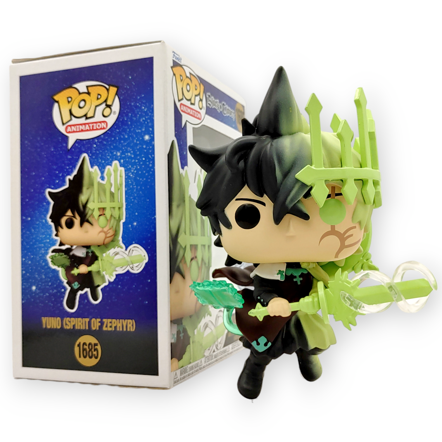 FUNKO POP <黑色五葉草>尤諾.格林貝利奧爾_精靈風暴-No.1685