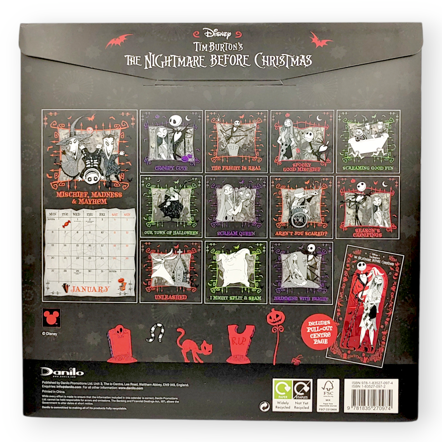 <怪誕城之夜>2025年掛曆