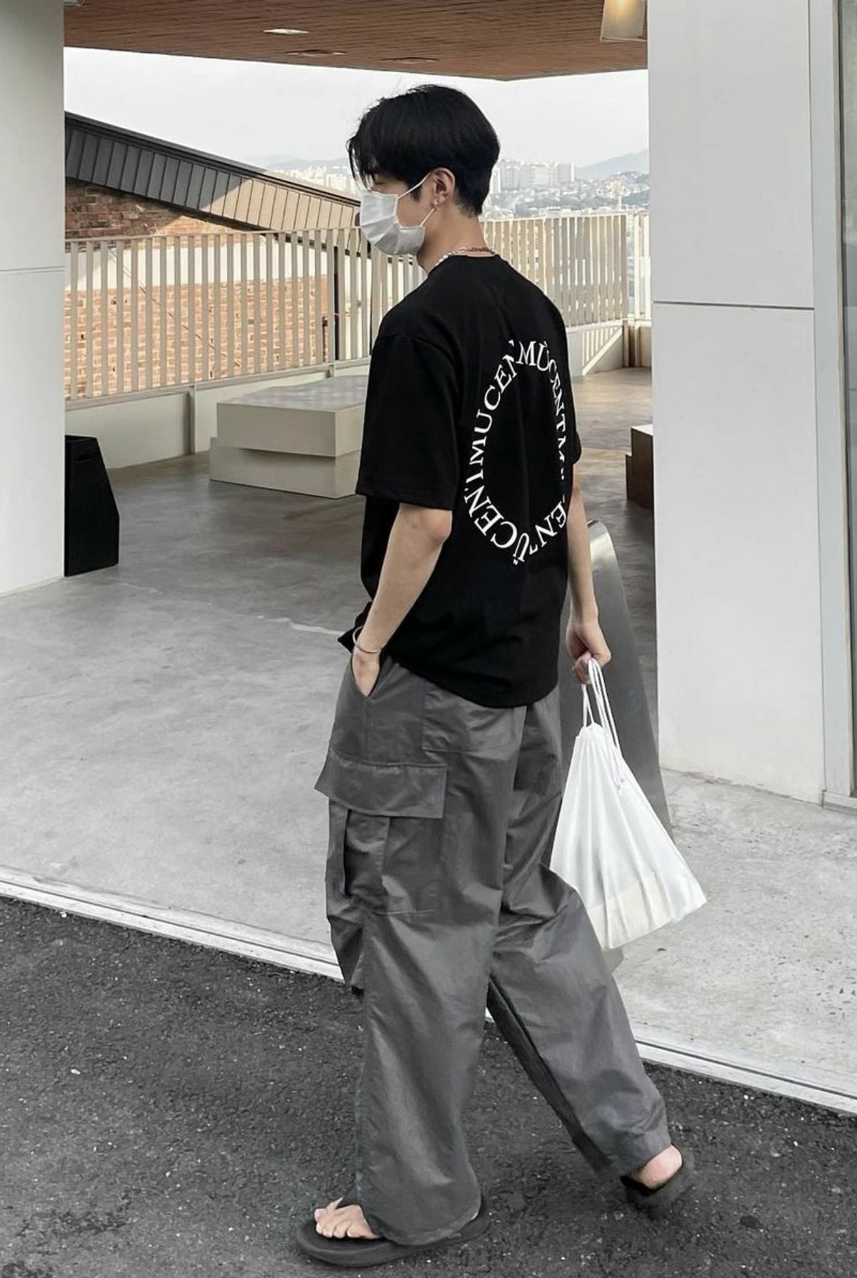 MUCENT SIGNATURE BACK LOGO T