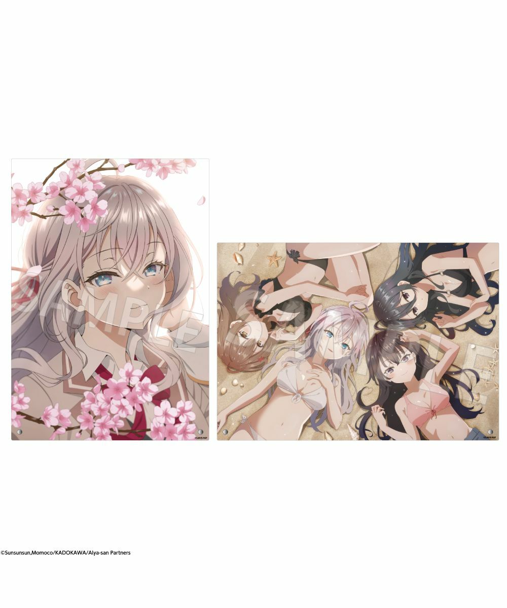 『不時輕聲地以俄語遮羞的鄰座艾莉同學』 壓克力板 系列 【日本進口精品】