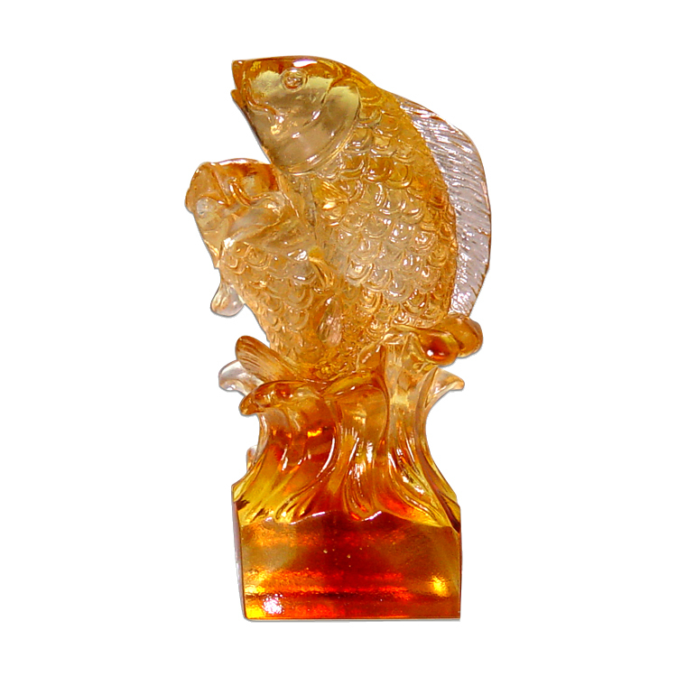 鹿港窯禮品館│魚躍：逆流而上的財富象徵