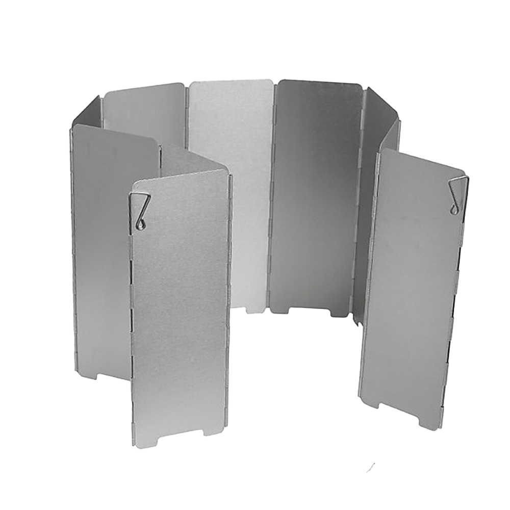 10片擋風板 (附收納袋) 野炊/烤肉/露營/登山/野外求生 59CHK8725