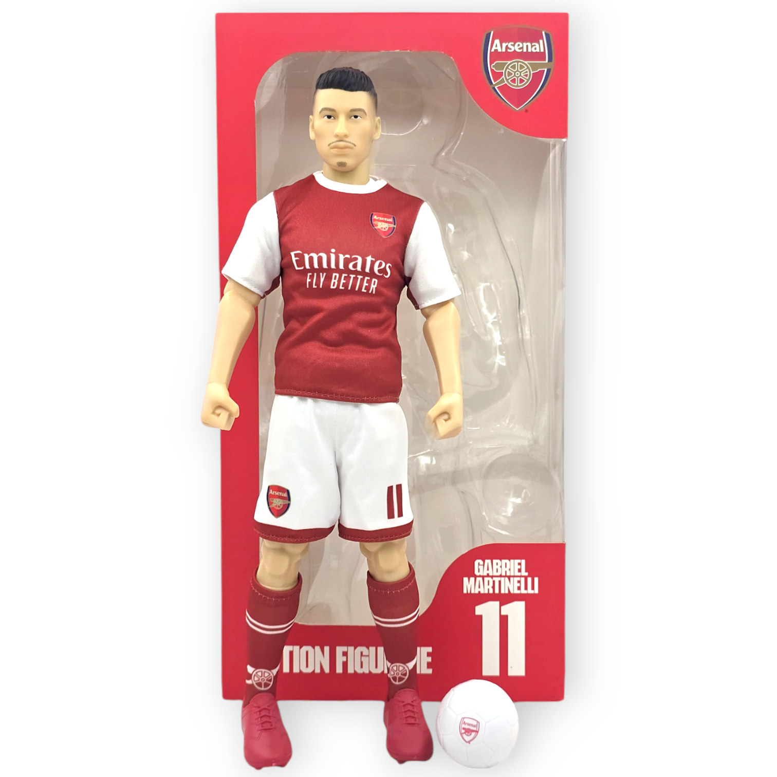 阿仙奴1比6馬天尼利MARTINELLI可動公仔