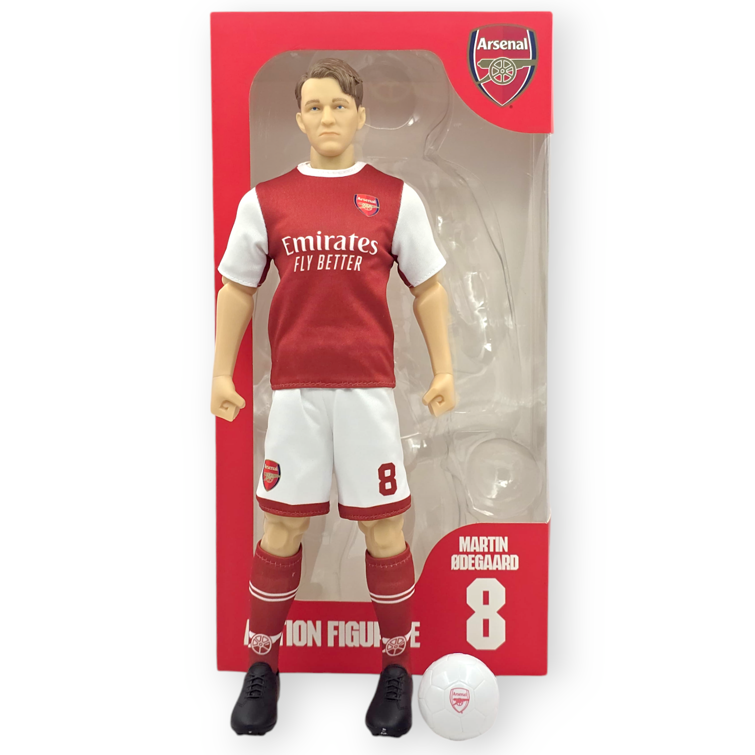 阿仙奴1比6奧迪加特ODEGAARD可動公仔