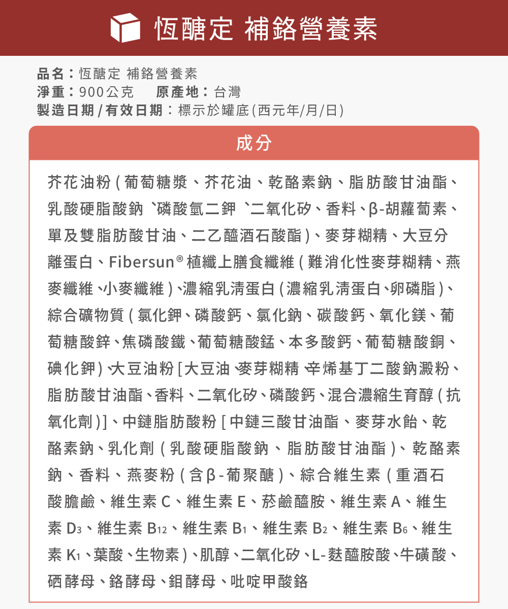 營養成分