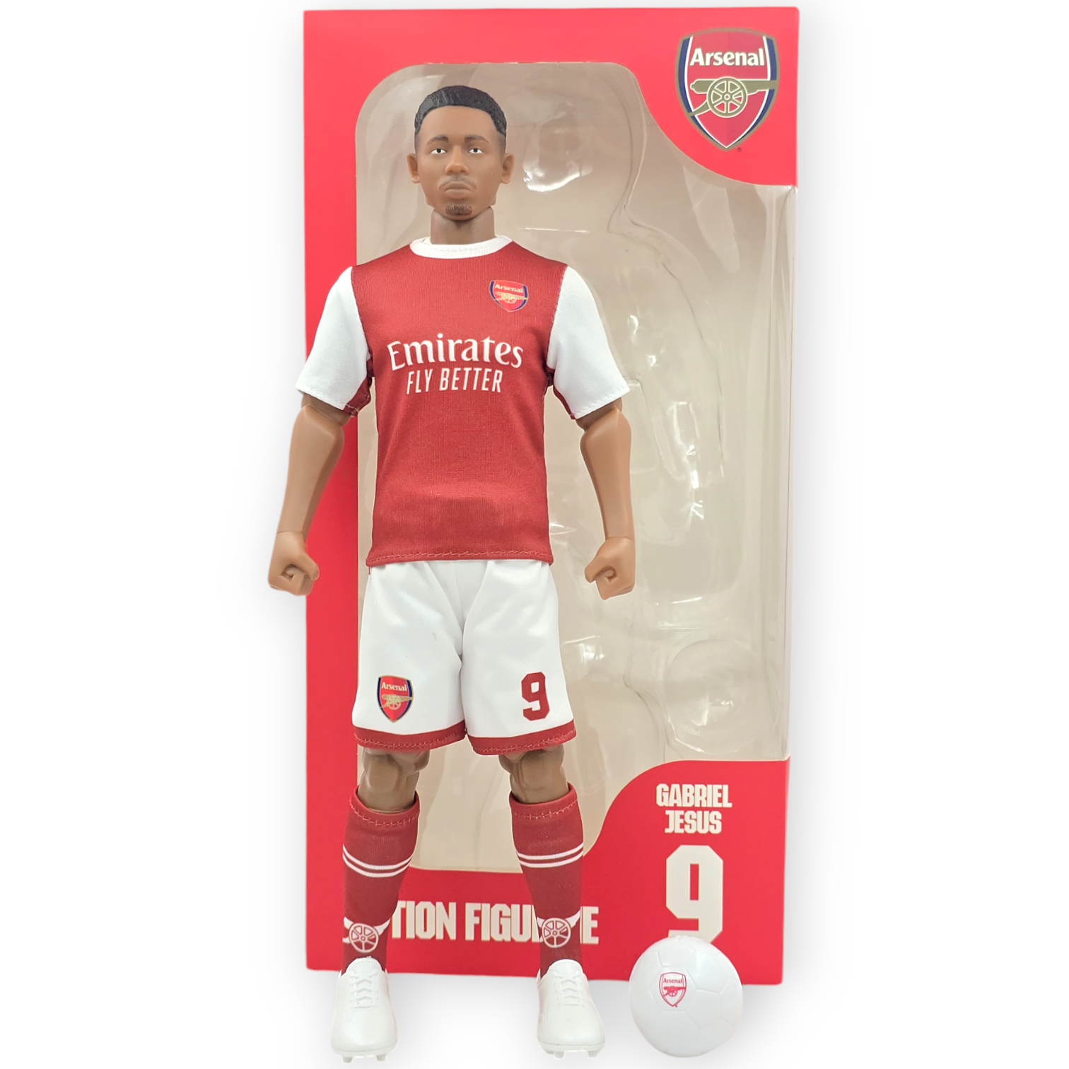 阿仙奴1比6主場加比爾捷西斯G.JESUS可動公仔