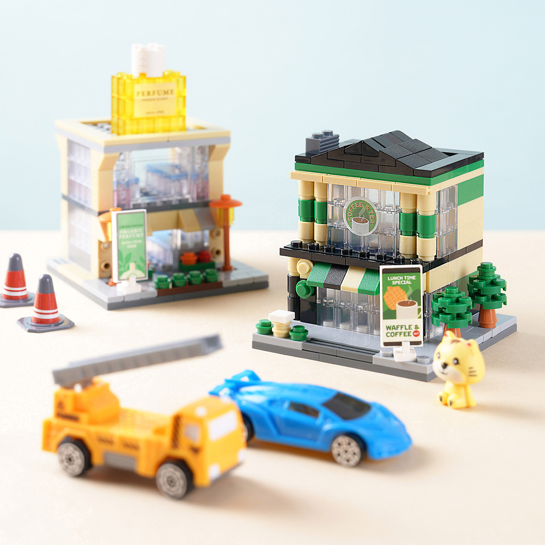 微型積木/咖啡館