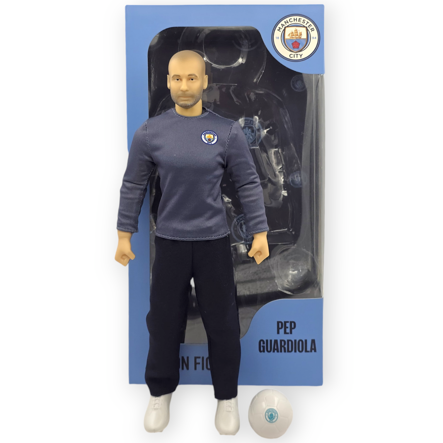 曼城1比6哥迪奧拿GUARDIOLA可動公仔