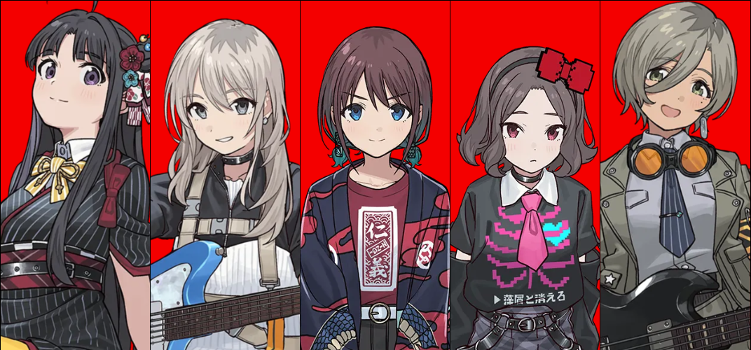 GIRLS BAND CRY 1st FAN BOOK　特典2種セット　メロブ GIRLS BAND CRY 1st FAN BOOK 特典2種セット メロブ