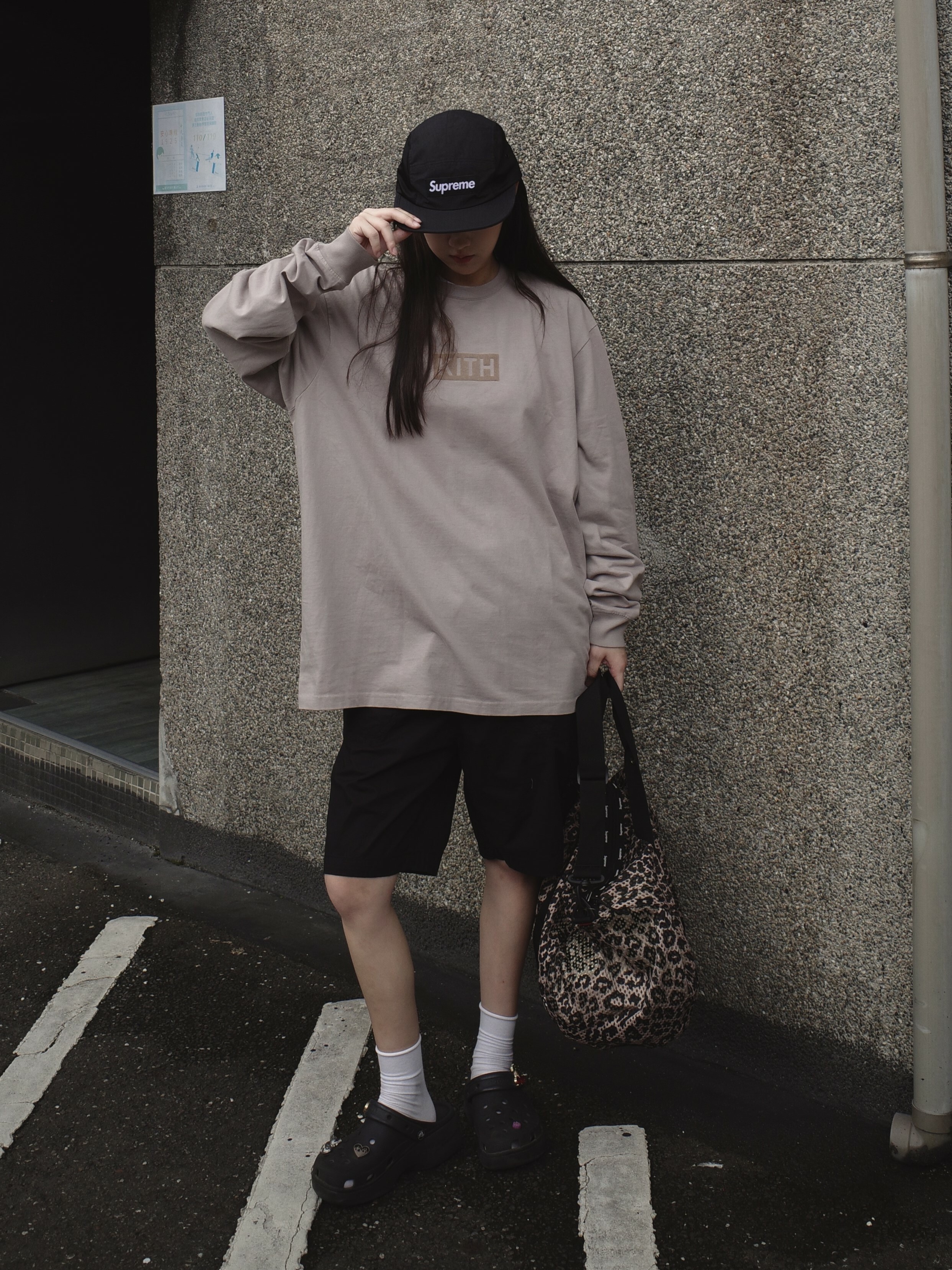 <快速出貨>Kith 高級會員限定色卡其薄長袖