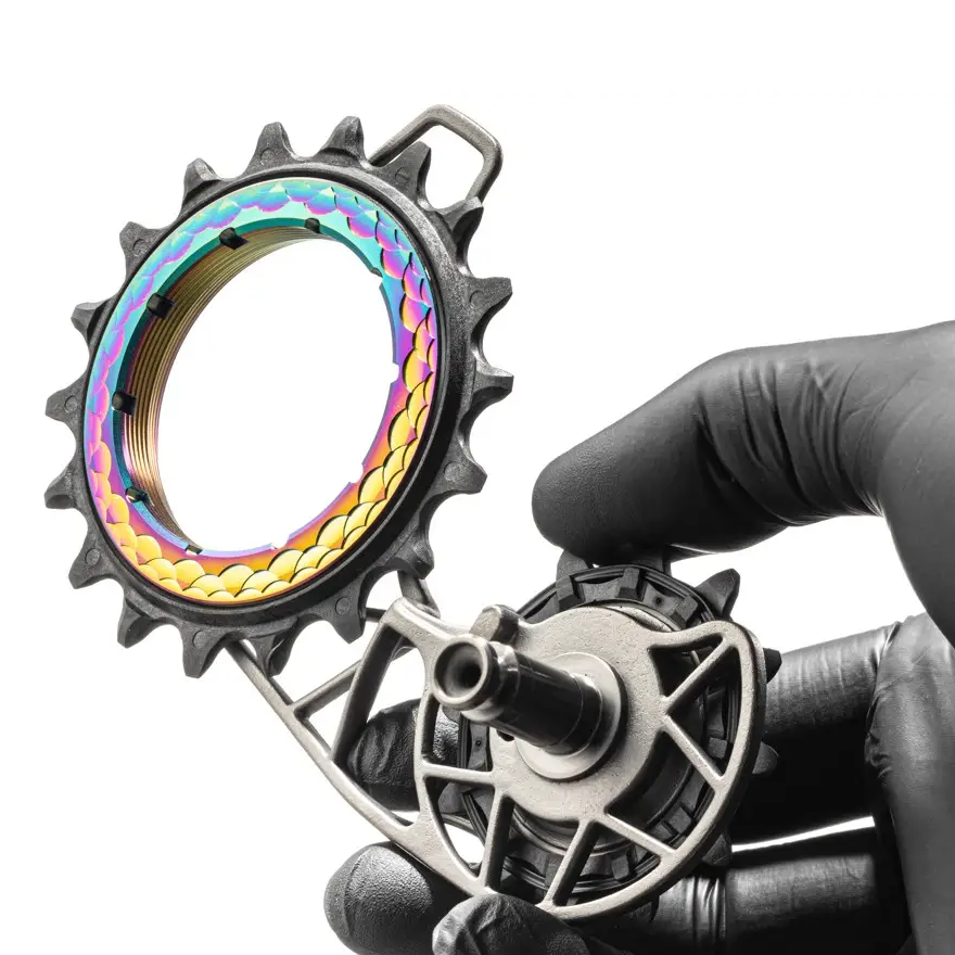 AbsoluteBlack HOLLOWcage® 鈦大導輪系統(Shimano 9200 系列用)