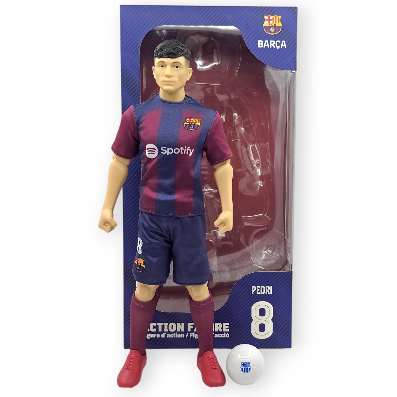 巴塞隆拿1比6柏迪PEDRI可動公仔