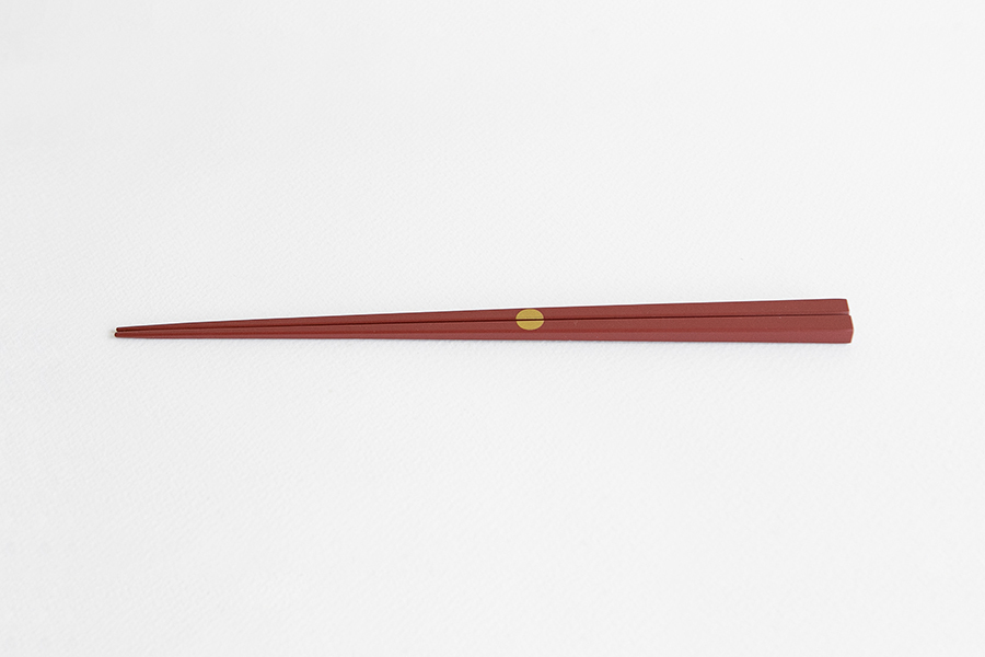 公長齋小菅-圓窗筷 / 紅
