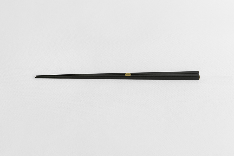 公長齋小菅-圓窗筷 / 黑