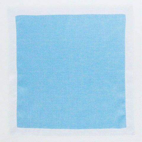 法式亞麻手巾＿天空藍