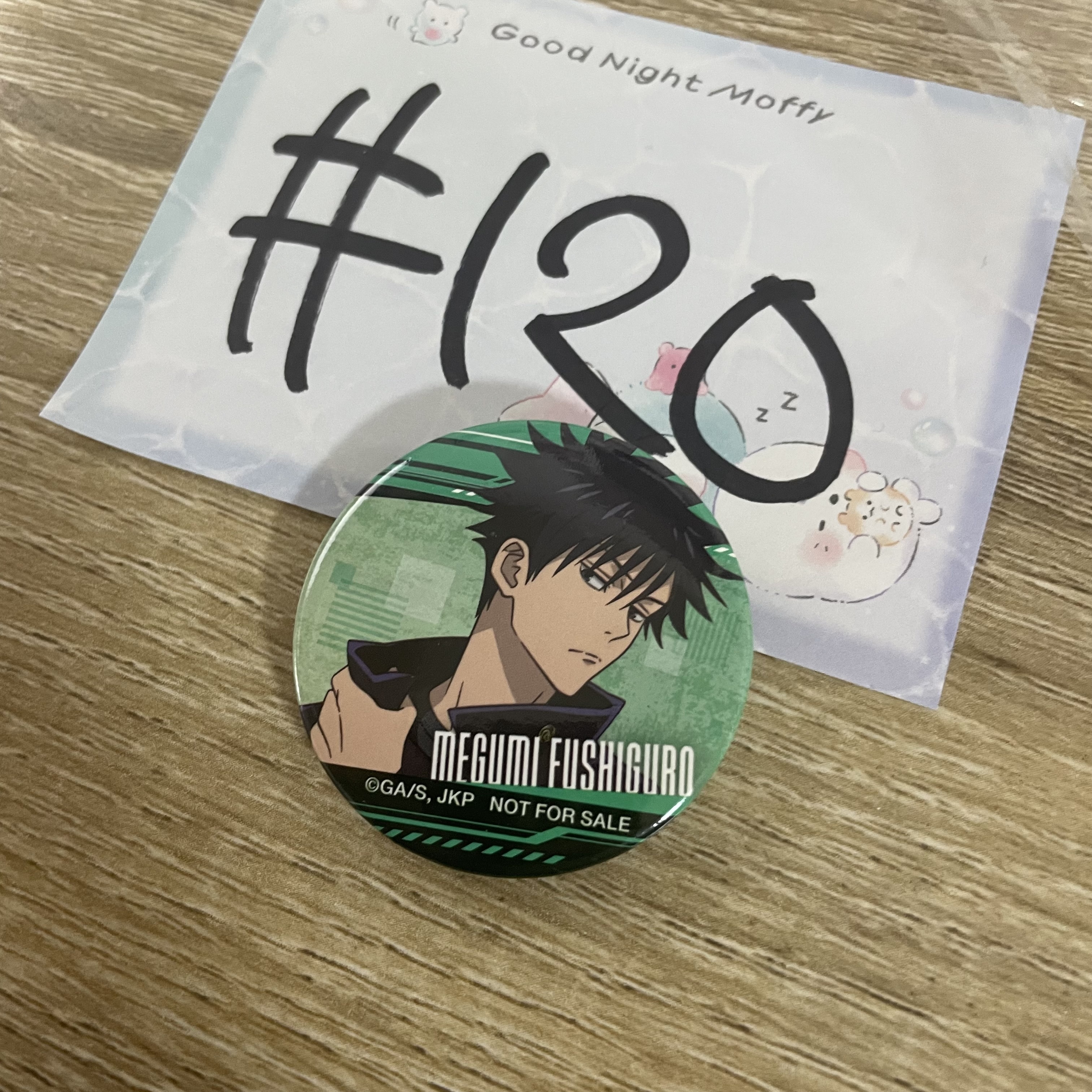 咒術迴戰 惠 襟章#120