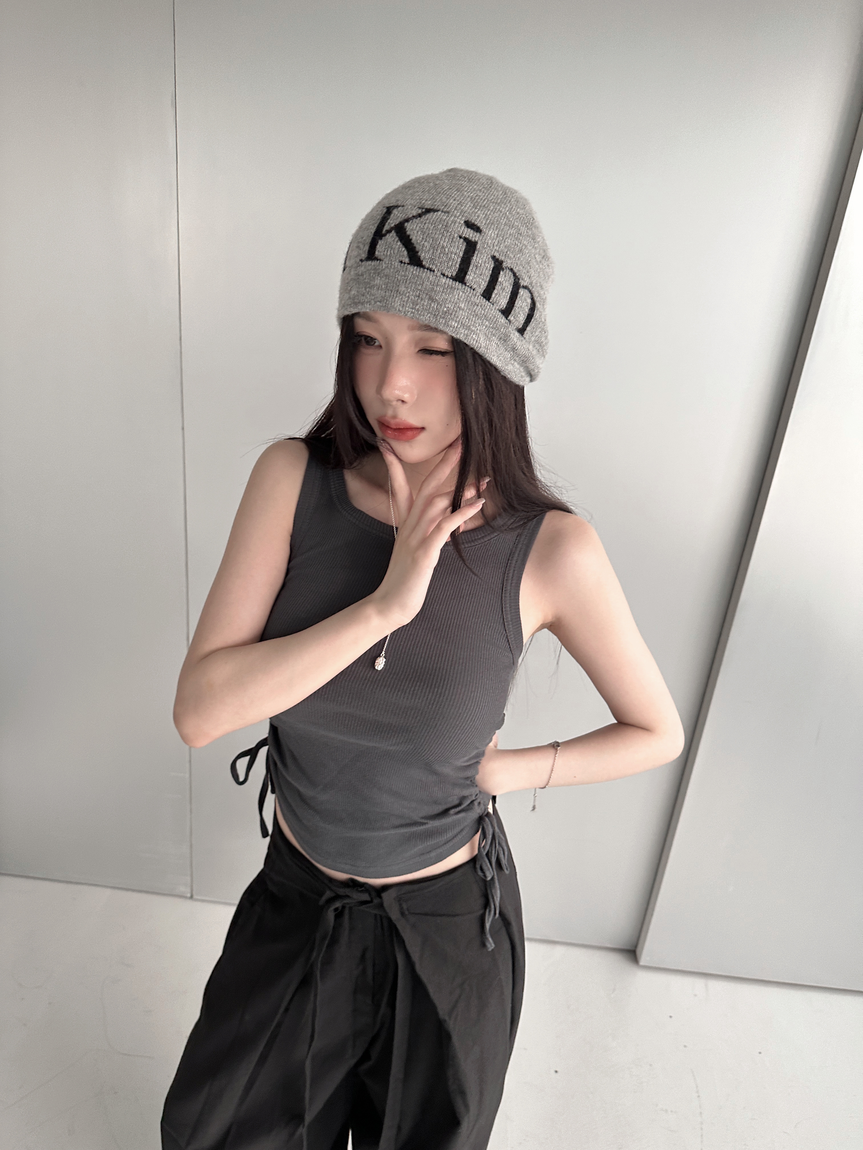 【現貨】F35 抓摺坦克背心 (深灰)