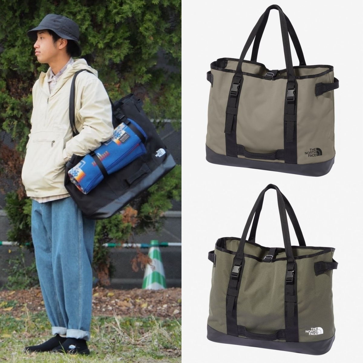 預購┃日本 THE NORTH FACE Fieludens Gear Tote M 防潑水 托特包 M NM82201