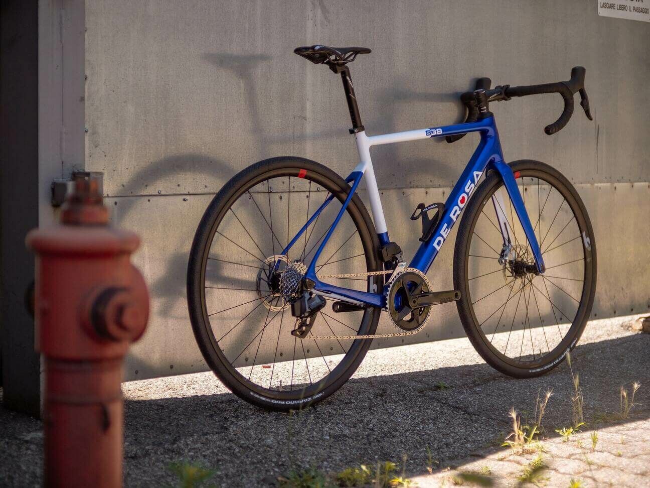De Rosa 838 電變碟煞成車/藍白