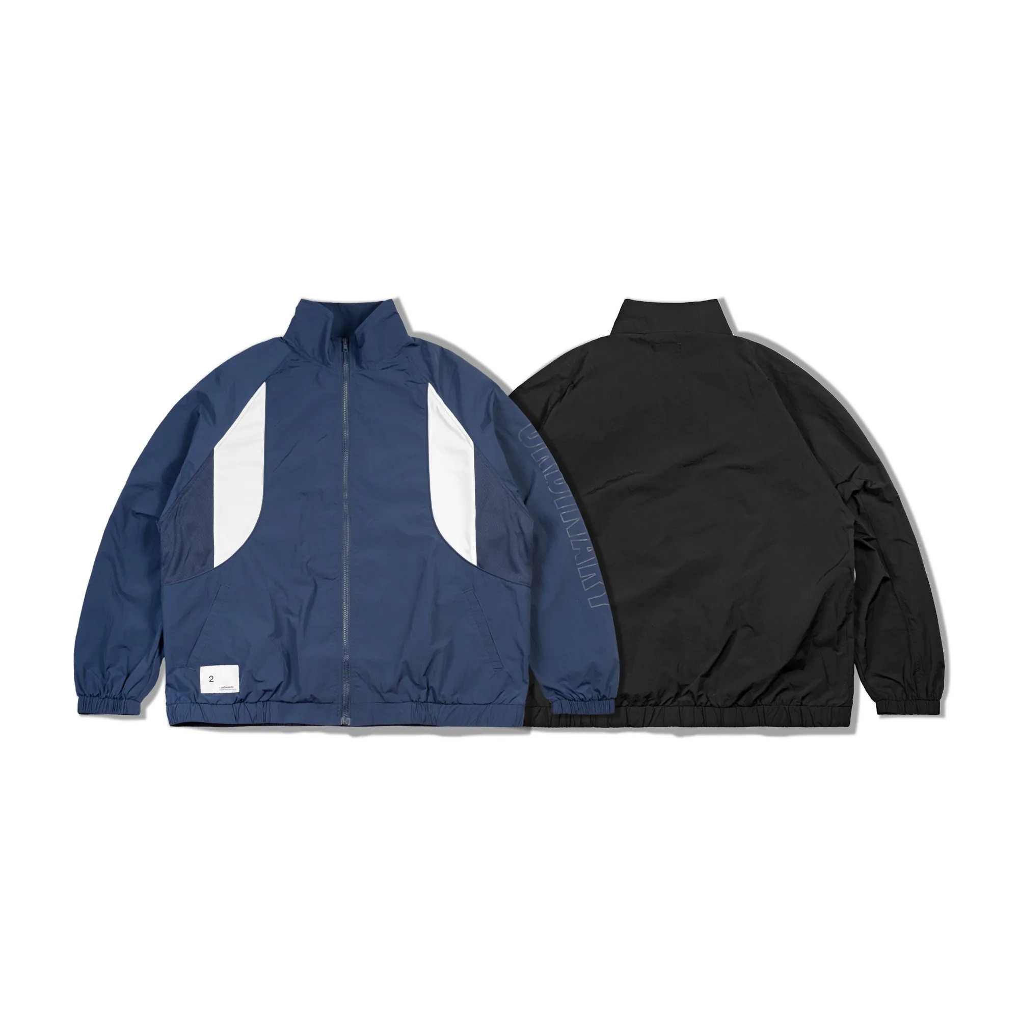 ORDINARY 雙色拼接運動夾克