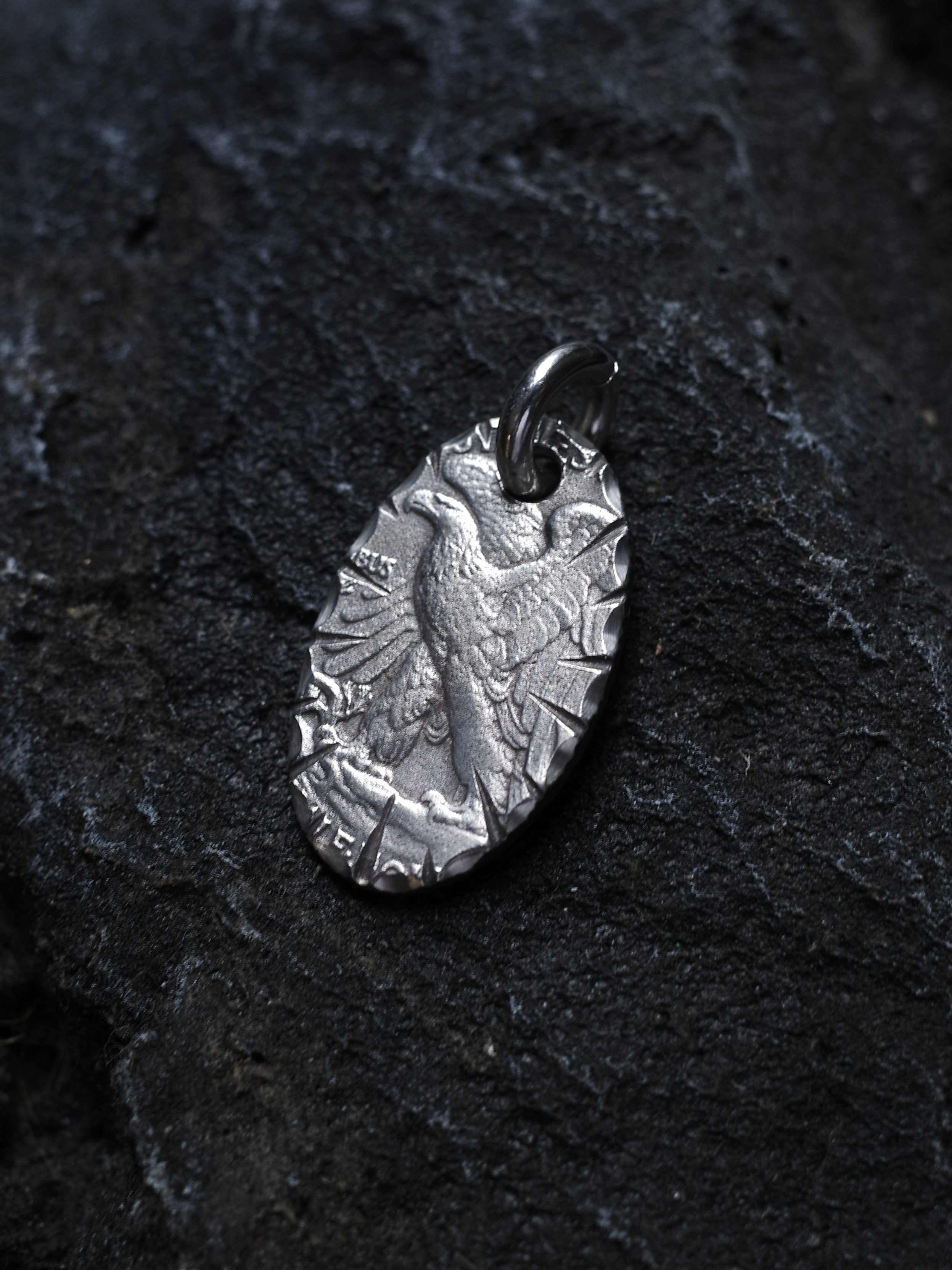 Anviology Handcraft 橢圓硬幣銀牌