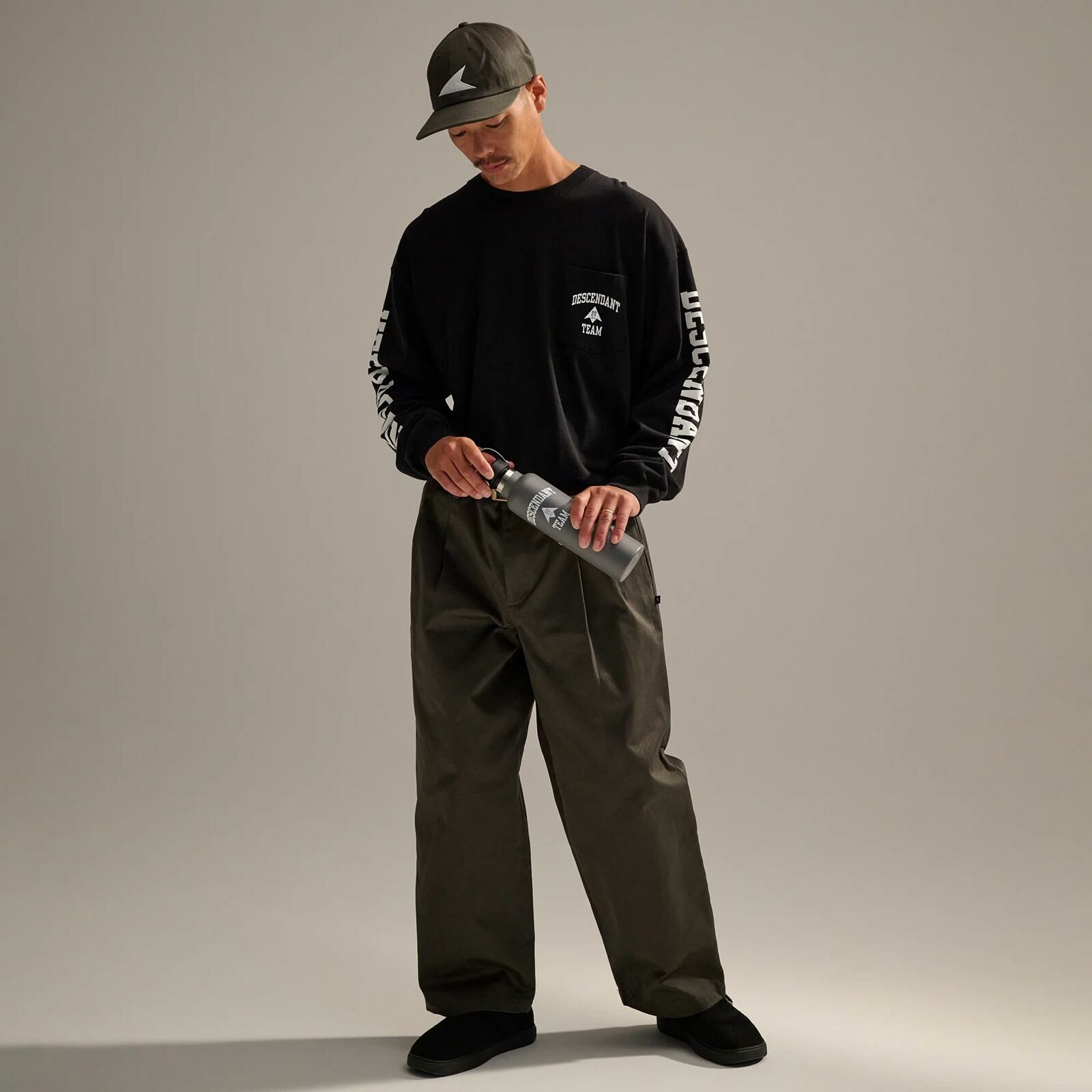 DESCENDANT TEAM ORGANIC COTTON CROP LS DESCENDANT TEAM ORGANIC COTTON CROP LS